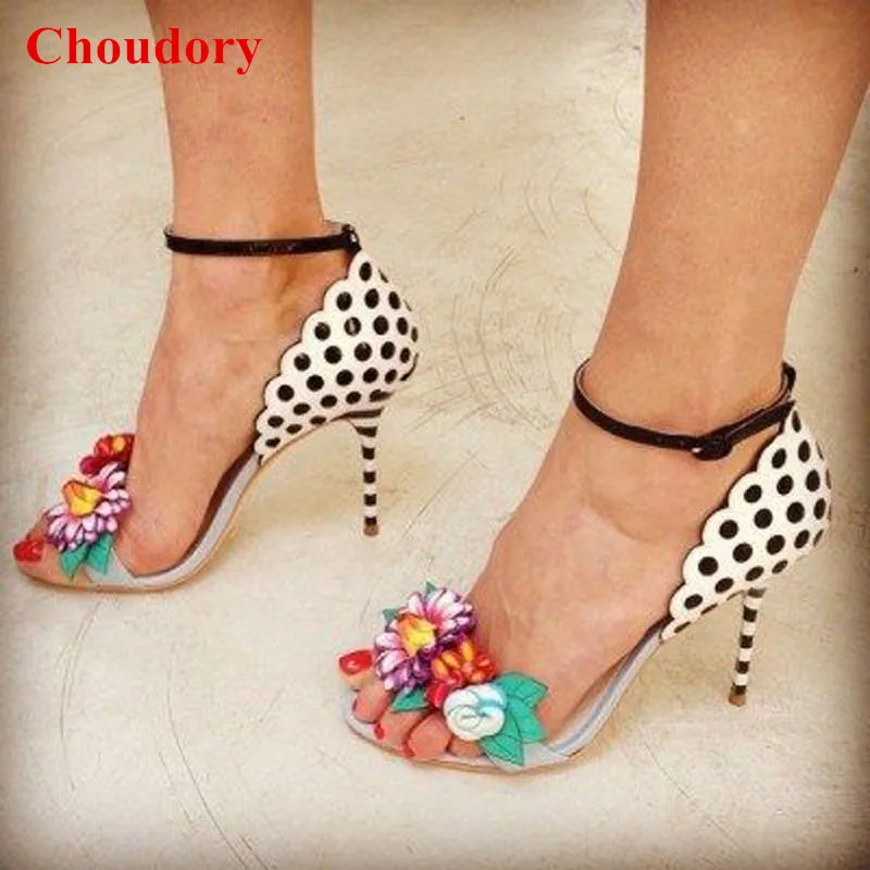 Femmes Spot On Gladiateur Style /"Sandales/'s
