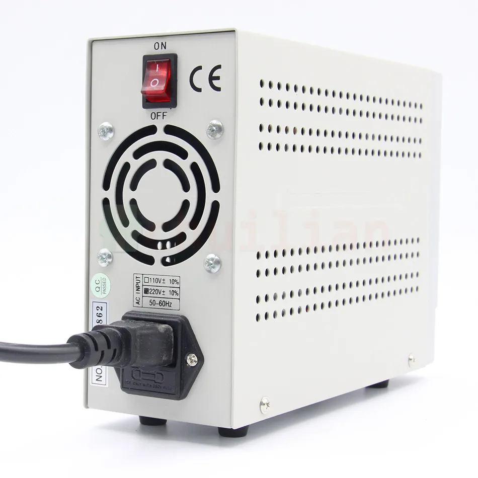 MCH-3010DN 3010D источник питания постоянного тока 30V10A Цифровой Высокоточный Амперметр для ремонта ноутбуков телефонов 110 В 220 В адаптер штепсельной вилки стандарта США и ЕС