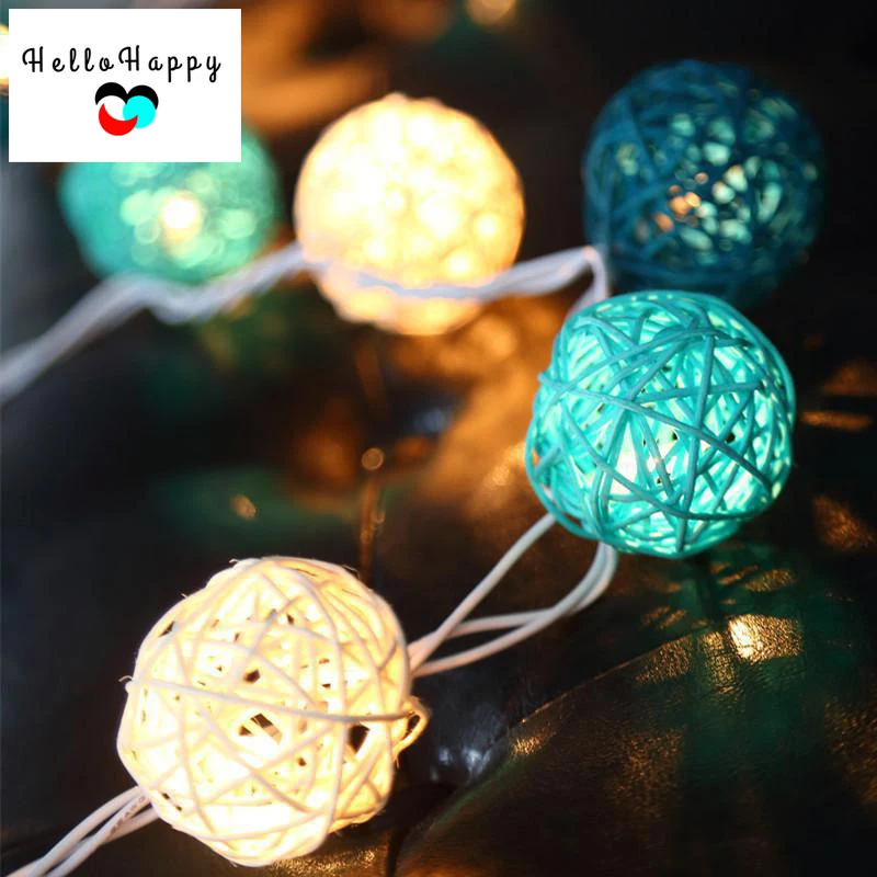 Buy Battery Plug In Fairy Light 20 Ball LED String