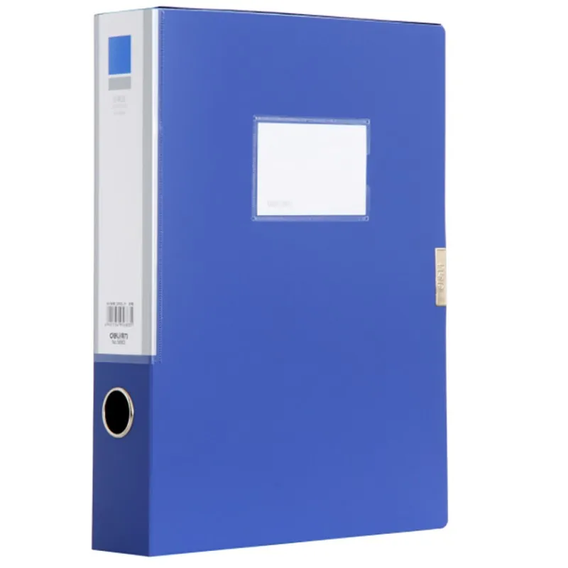 Высокое качество A4 пластиковая коробка для бумаг канцелярские принадлежности 55mm студенческие материалы и канцелярские принадлежности