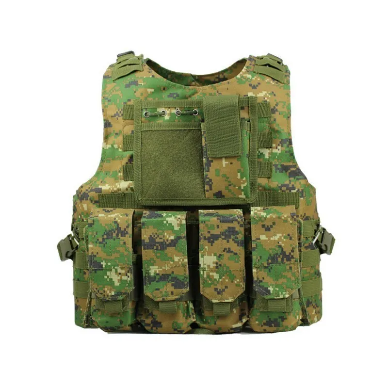Children Tactical Vest Wear-resistant Adjustable Tactic Adult Vest for Outdoor Combat Airsoft War Games Combat Vest