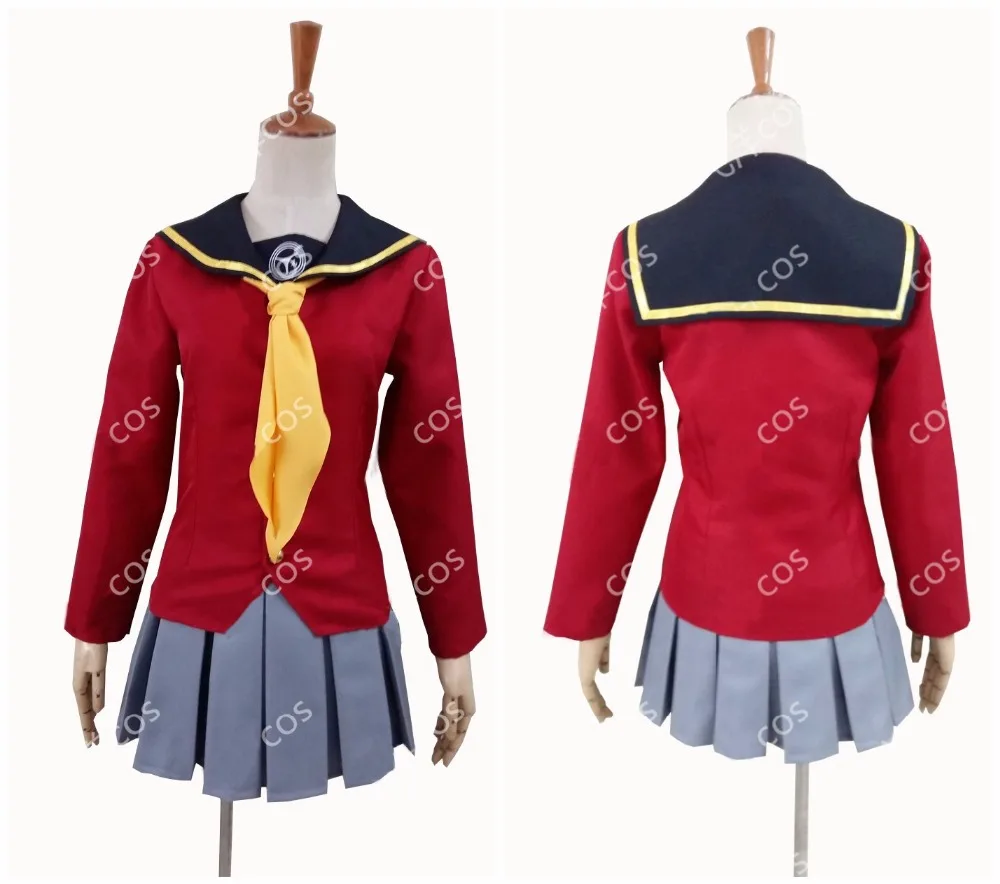 Persona 4 Shin Megami Tensei 4 Amagi Yukiko Dress School Uniform cosplay costume