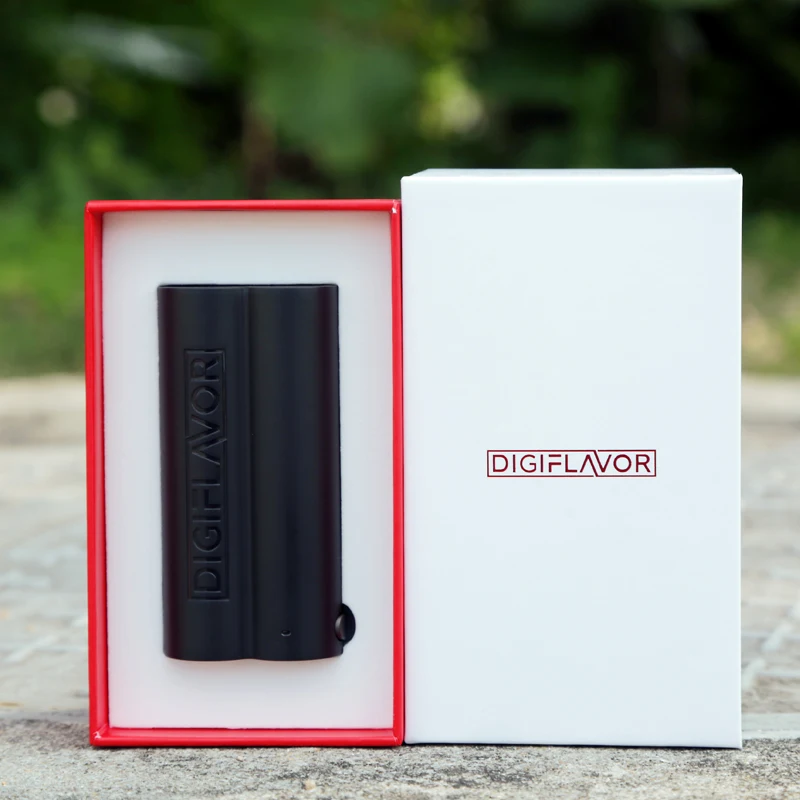 Digiflavor Lunar Box mod как чипсет электронные сигареты Vape Mod поддерживает Lumi Tank на Двойной 18650 батареи vs dovpo topside