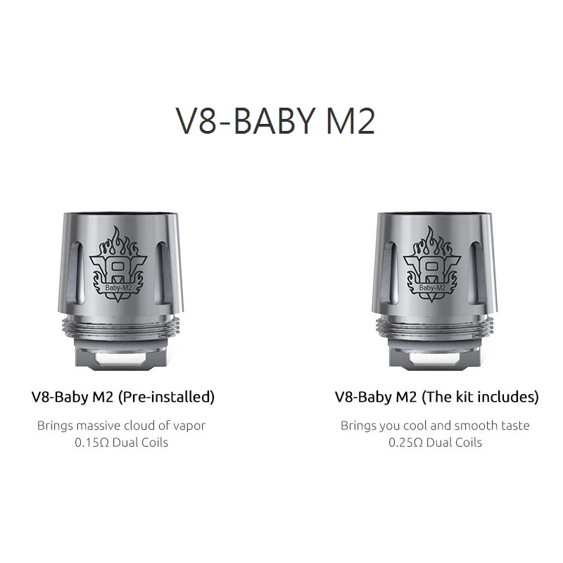 Оригинальная электронная сигарета SMOK Stick V8 комплект встроенный аккумулятор 3000