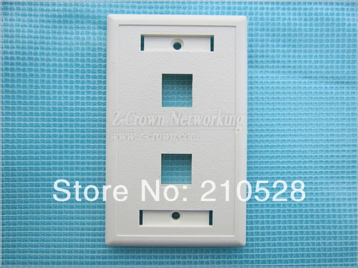 1P 2P 3P 4P 6 портов cat5e и Cat6 сетевой RJ45 RJ11 лицевая пластина американского типа 5