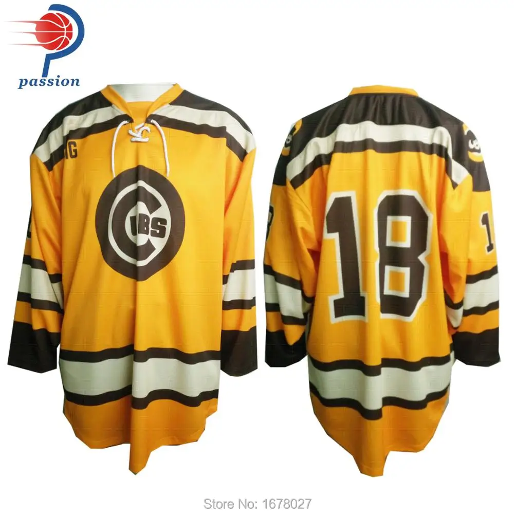 Buy New design custom made lace up hockey jersey