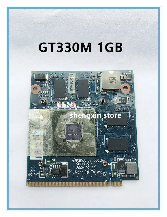 GT 330M N11P-GE1-A3 1G KSKAA LS-5005P K000092390 MXM II графическая Видеокарта VGA для ноутбука TOSHIBA A500 L550