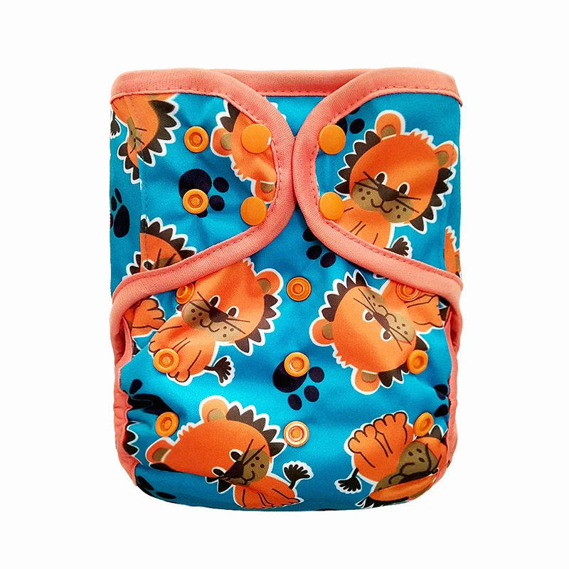 4 шт. Детские водонепроницаемые подгузники с вставками|washable nappies|baby nappiescover happy flute |