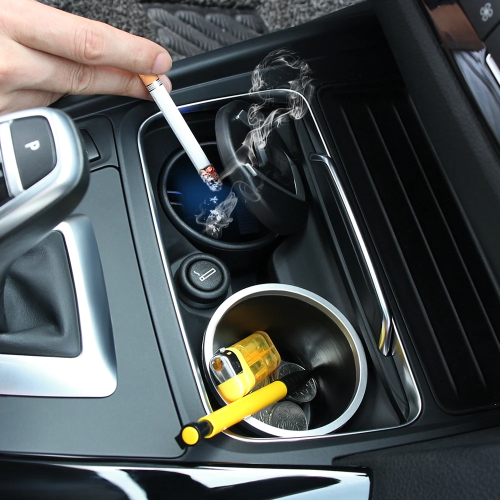 

new style car Ash Tray Ashtray Storage Cup With for mitsubishi outlander audi a4 b8 hyundai ix35 chevrolet captiva Accessories