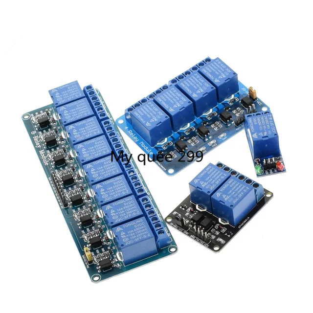 1 шт. 12 в 2 4 6 8 канальный релейный модуль с оптопарой. Релейный выход для arduino