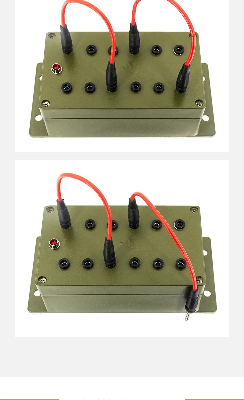 Sala de Escape Plug na Caixa Todos os Fios Inseridos na Direita Soquetes para Desbloquear Prop Takagismo Adereços Jogo São 8 Kits de sistema de alarme