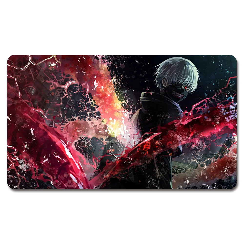 Токийский Гуль Touka Playmat) 525 пользовательские аниме настольные игры сексуальный игровой коврик индивидуальные карточные игры большой коврик с бесплатной сумкой для хранения