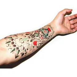 Водостойкая временная татуировка наклейка большого размера буддизм Тотем на татуировки на руке наклейка s флэш-тату поддельные татуировки