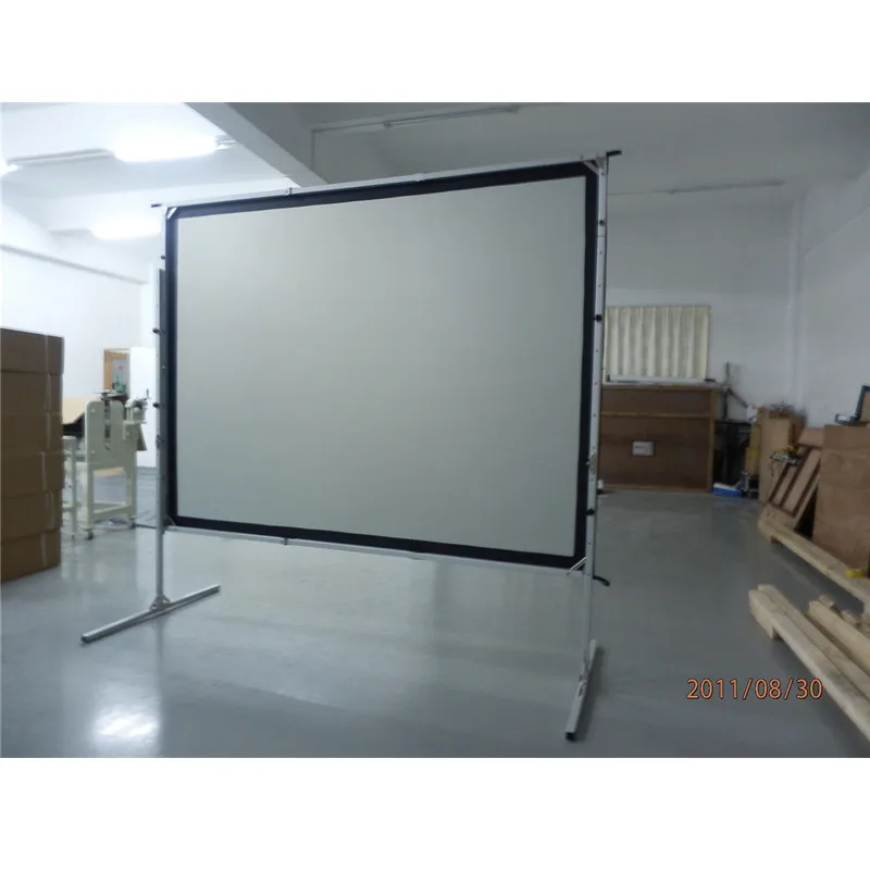 

Fast Fold Portable 120" Front/Rear Projector Screen 4:3 HD for Indoor/Outdoor Use