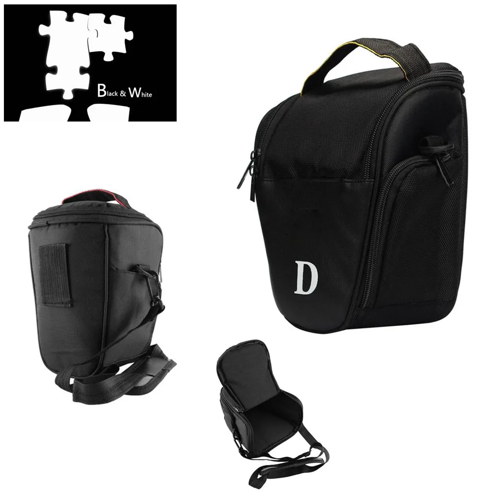 Waterproof Travel Outdoor Triangle Camera Case Cover Shoulder Bag for