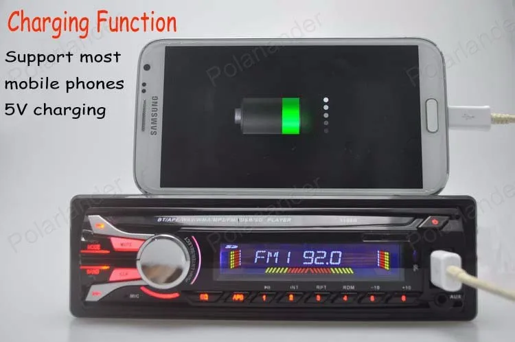 Авторадио радио кассетный плеер Авто ленты автомобиля Радио стерео в-тире MP3 плеер FM USB SD AUX вход приемник автомобиля радио