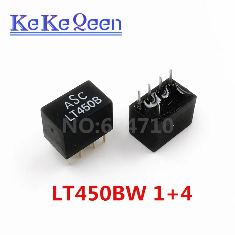 10PCS LT450BW LT450B LT 450BW LT450 450 1+4 5Pin DIP-5 455KHz ceramic filter For communication Signal relay