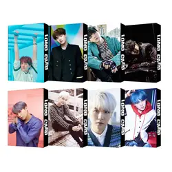 30 шт./компл. K-pop bangtan boys Phorocard одиночный альбом SUGA LOMO карта soul persona фото карта bangtan boys LOVE YOURSELF