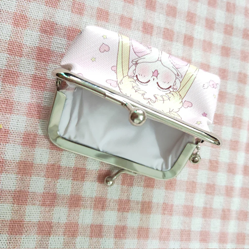 Женский японский милый кошелек с рамкой «Сейлор Мун», детский мини-кошелек для девочек, переносные кошельки из искусственной кожи, подарки