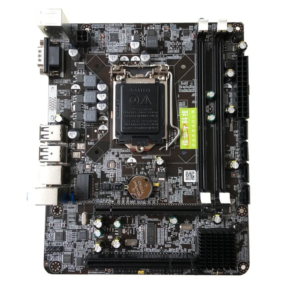 Intel P55 6-канальный системная плата Материнская плата Высокая производительность настольный компьютер материнская плата Процессор Интерфейс LGA 1156