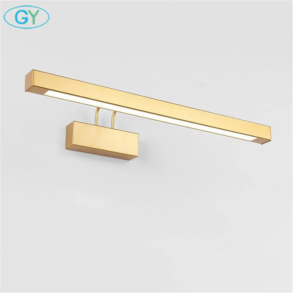 الحديثة أدى مرآة ضوء 9 W 12 W 14 W 16 W مصباح LED معلق على الحائط الحمام مصباح الصناعية جدار مصباح الذهب الغرور ضوء للماء wandlamp