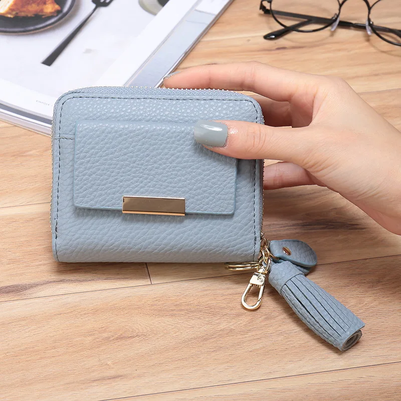 Short Wallet Women Tassel Purse Women Wallets Female Small Wallets
