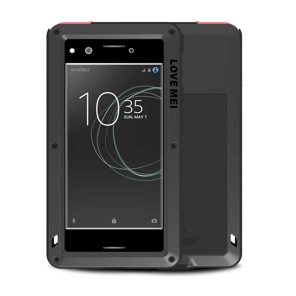 imágenes para Amor Mei Armor para SONY Xperia XZ Premium Cubierta de la Caja para SONY Xperia XZ prueba de Choques Impermeable De Aluminio Caja de Metal Templado vidrio imágenes para Amor Mei Armor para SONY Xperia XZ Premium Cubierta de la Caja para SONY Xperia XZ prueba de Choques Impermeable De Aluminio Caja de Metal Templado vidrio
