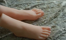 Real foot fetish ballet feet fake foot ballet feet balleat female full silicone feet 1 pair sex toy for mens,Free shipping