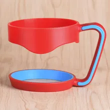 Портативная пластиковая бутылка для воды, кружки, чашка, ручка для 30 унций, стакан, Rambler, чашка, держатель для рук, подходит для путешествий, посуда для напитков, L* 5