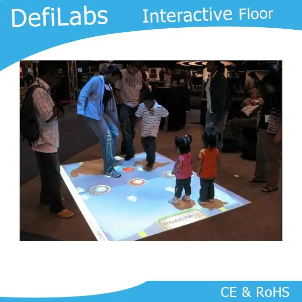 DefiLabs, новинка, быстрая, Defi интерактивный пол/Настенный проектор, программное обеспечение с 130 эффектами для детской игры
