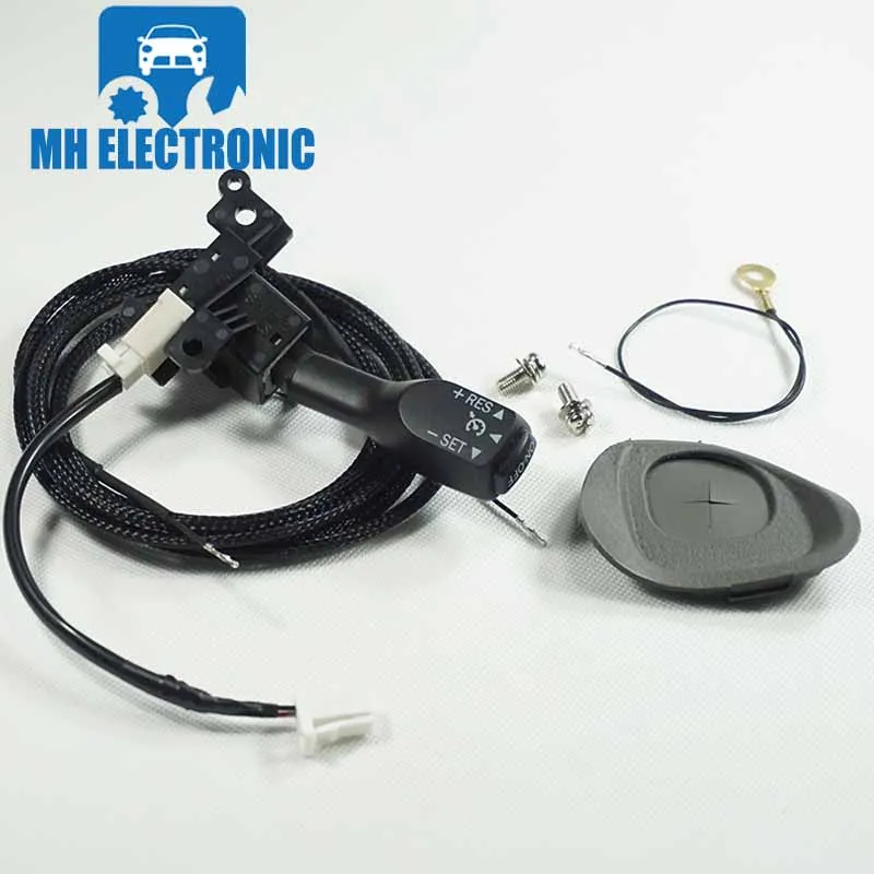 MH ELECTRONIC 8463234017 Cruise Control Switch With Wires Screws Handle Cover RHD for Toyota Camry 45186-06210-E0 45186-06210-EO |