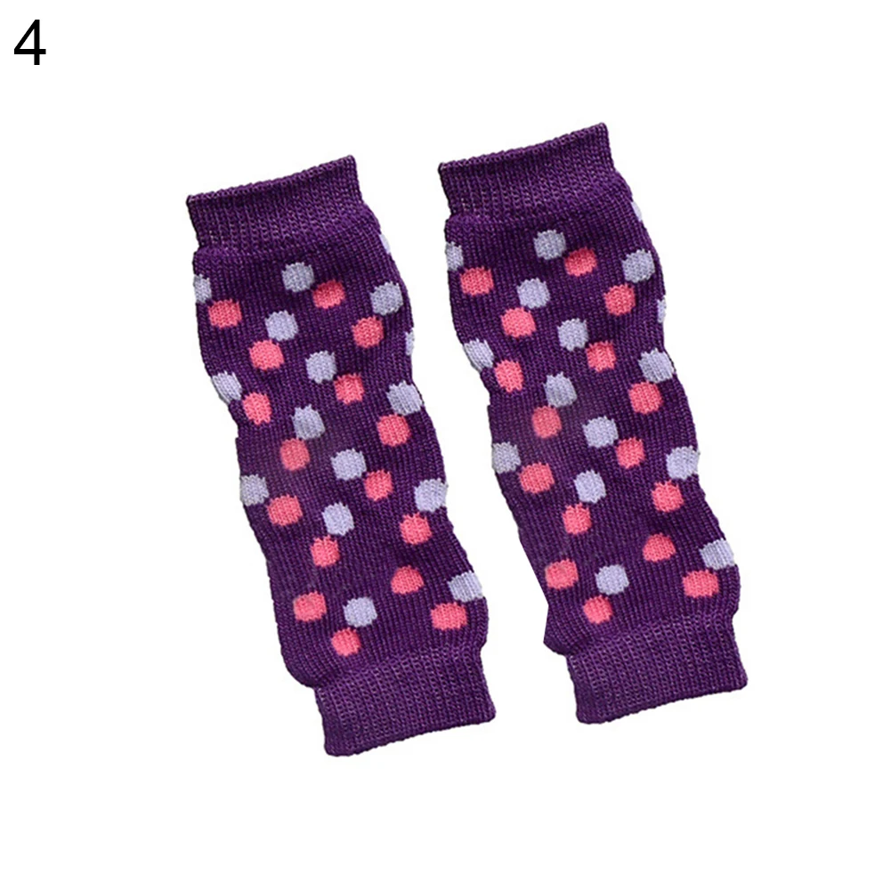 Hoomall 4 шт./компл. зимние носки для собак с леопардовым рисунком Нескользящие гетры носки для собак для домашних животных - Цвет: Dots