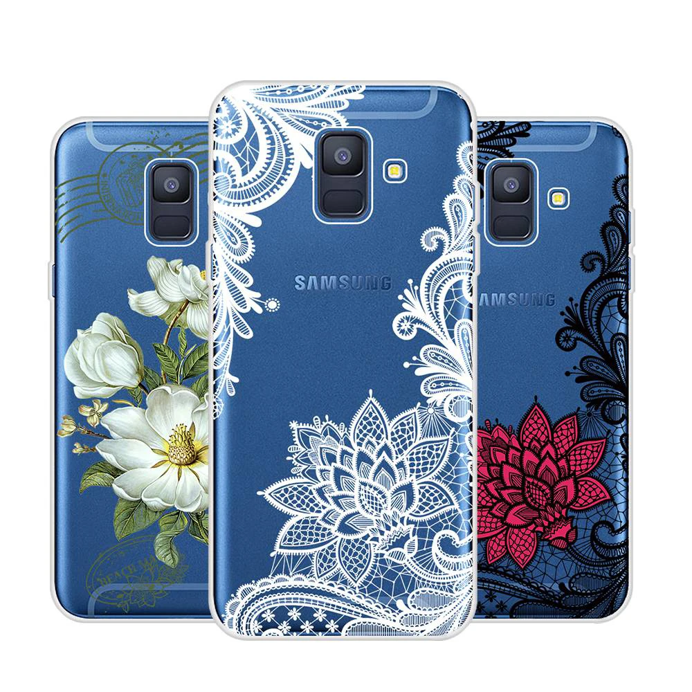 For Samsung Galaxy J4 J6 2018 European version Case Silicone Soft Cover S9 S9plus A8 A6 Plus Coque Funda |