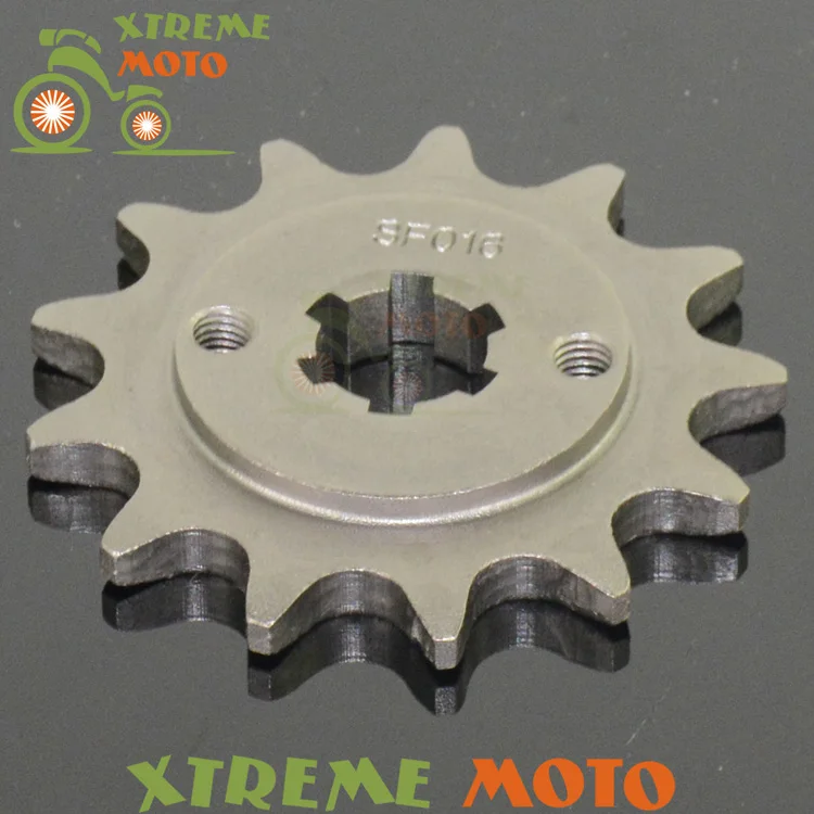 

13T Front Sprockets For Yamaha ATV YFS200 Off Road TTR230 TT-R230 DT200 Hyosung Road GT250 GV250 Motocross Enduro Dirt Bike