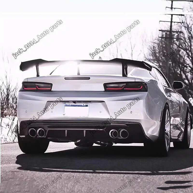 Стиль ZL1 1LE черный спойлер для крыльев багажника подходит Chevrolet Camaro 2016 2017 2018