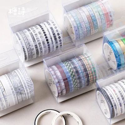 

Simple black white date/calendar/time/number/daily week plan basic index Deco Washi Tape DIY Scrapbooking Masking Tape Escolar