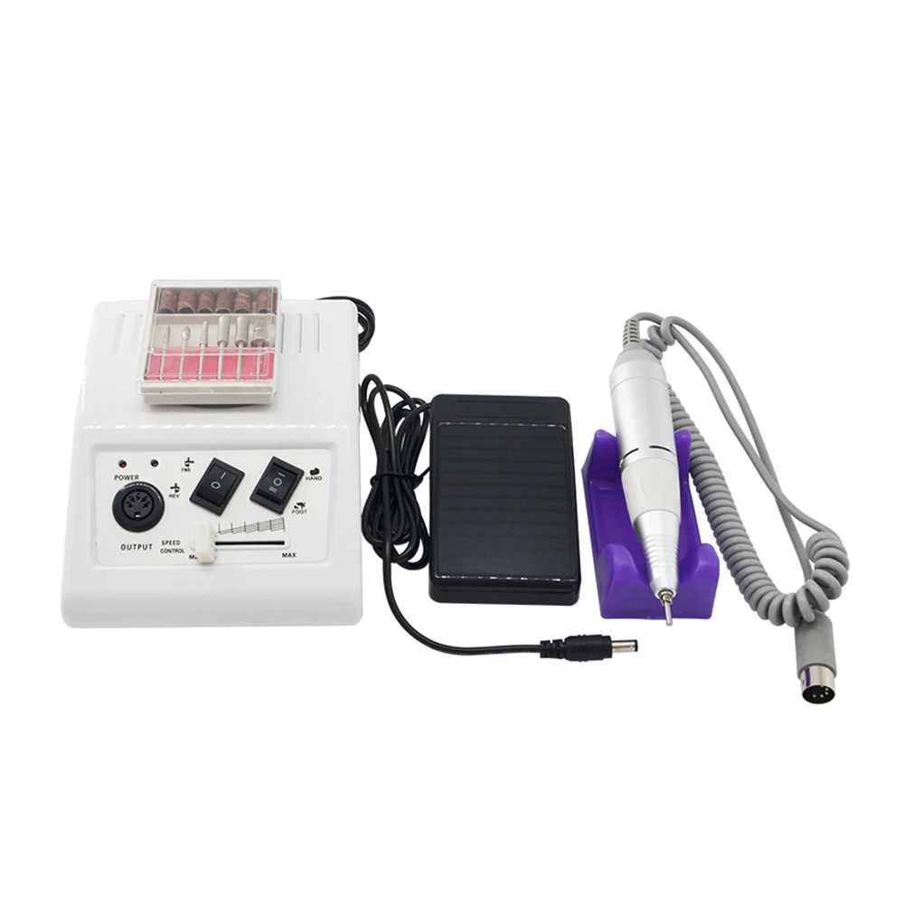 

White design nail equipment nail polishing machine safe to use for carving, sanding, polishing, shaping and so on