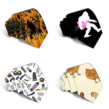 Новинка мужские галстуки 3D галстук с рисунком тонкий облегающий узкий Галстуки 8 см повседневные Цветочные Галстуки для мужчин свадебные аксессуары 5LD34