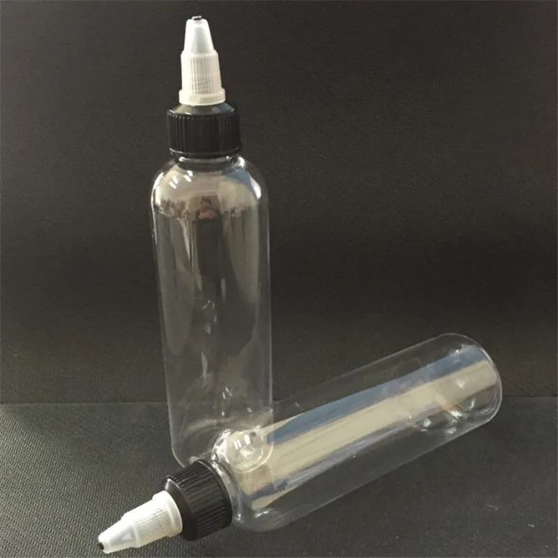 

5pcs/Lot A-touch Empty Liquid Bottle 30/60/100/120ml PET EJuice Bottle Refillable Dropper Bottle with Pen Shape Twist Off Cap