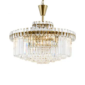 

Luxury crystal chandelier modern LED living room lights interior lighting crystal chandelier