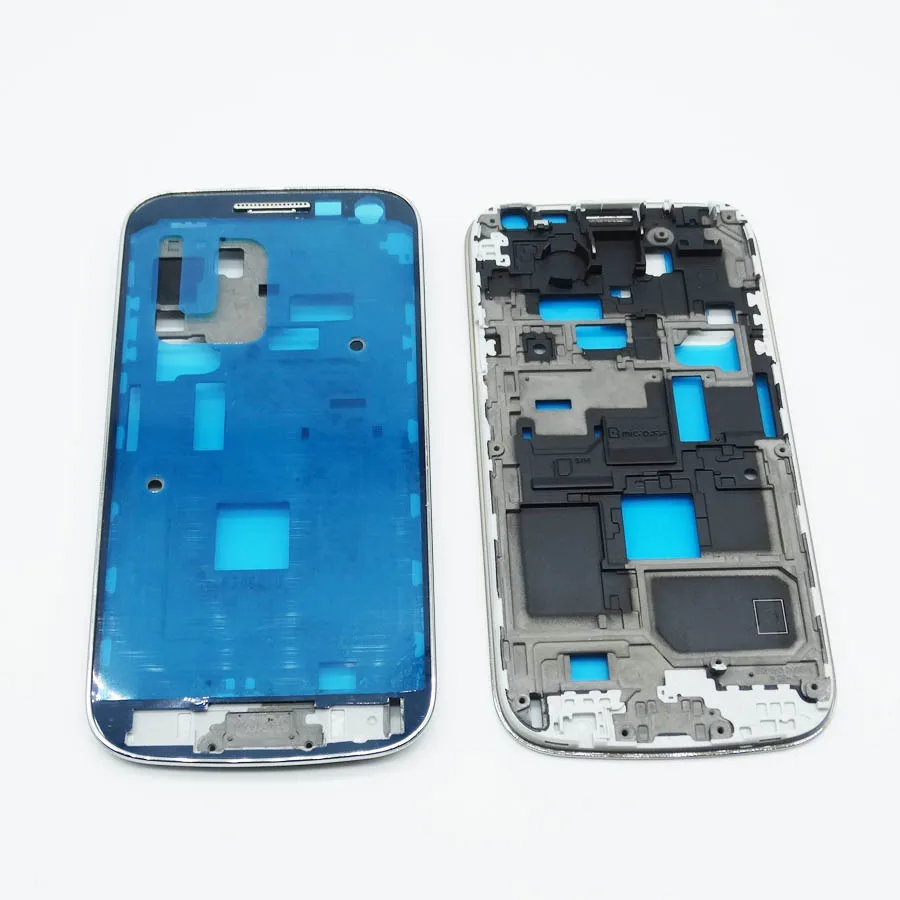 

Front Frame Housing For Samsung Galaxy S4 mini i9190 i9195 i9192 Front Plate Bezel silver color