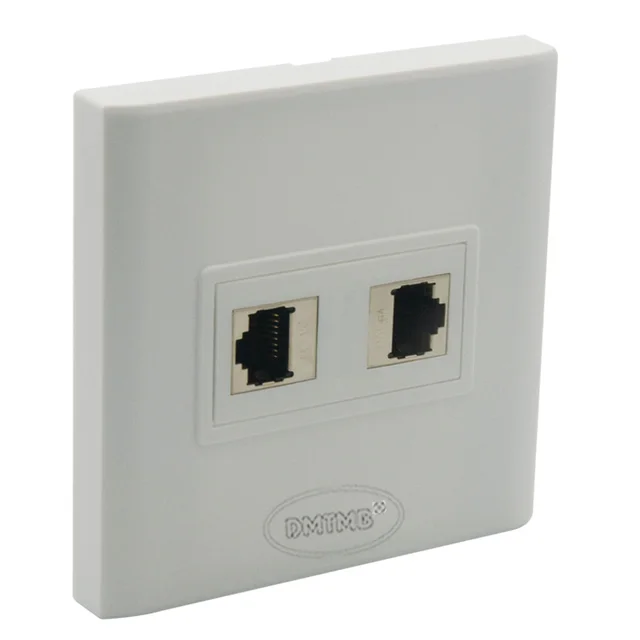 Resultado de imagen para conector rj45 hembra pared