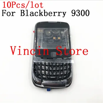 

RTBESTOYZ New Full Set Housing For Blackberry Curve 9300 Housing Back Battery Cover Case +Side Button Keypad