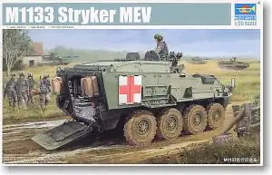 Trumpeter 1/35 scale model 01559 M1133 Stricker Field Ambulance Wheeled Armored Vehicle | Игрушки и хобби