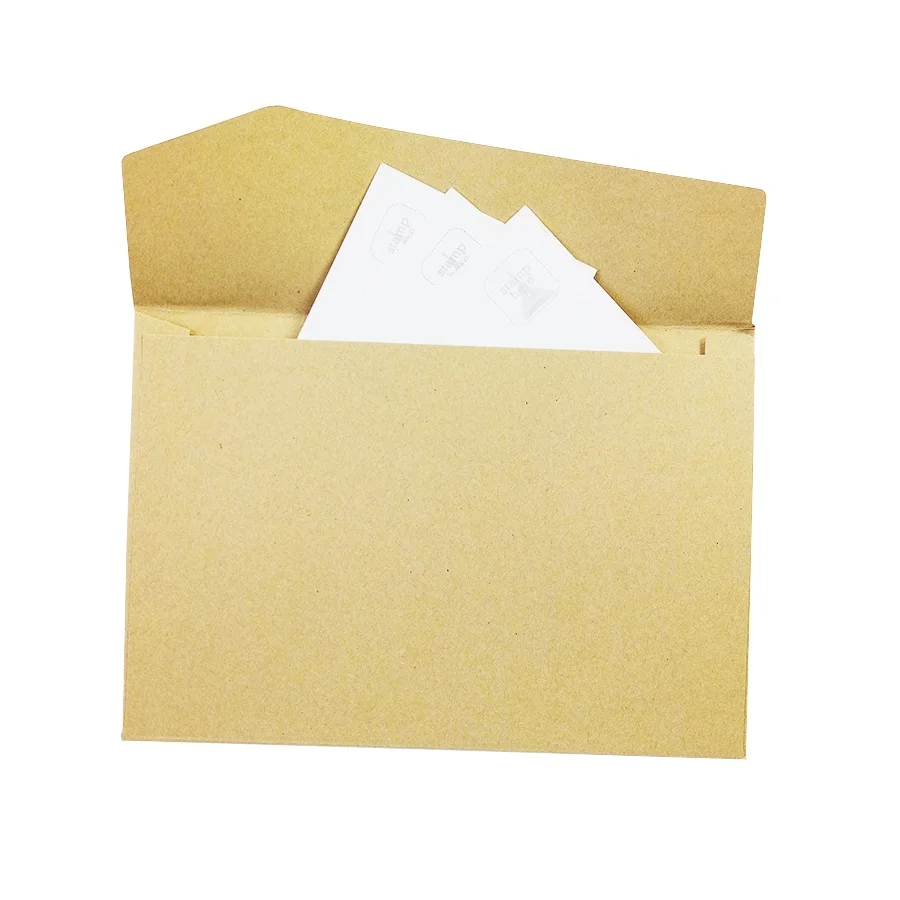 100 шт./лот винтажная крафт бумага конверты европейский стиль конверт почтовая