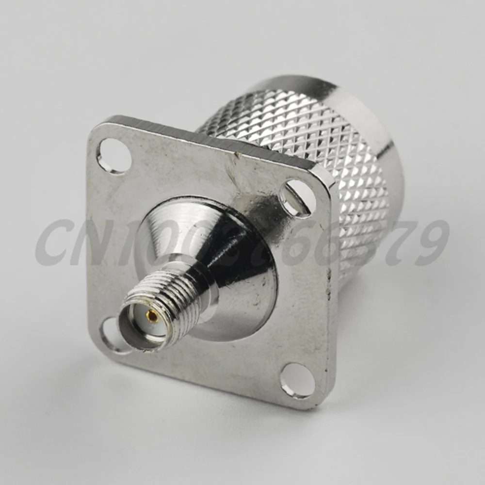 RF electrical N SMA adapter N male Plug to SMA female Jack Panel mount ...