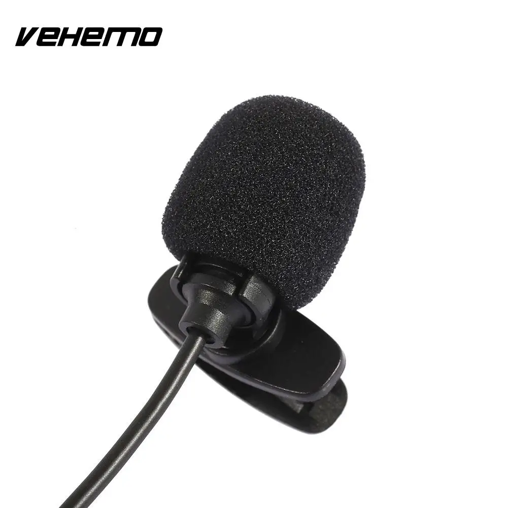 Усилитель громкоговорителя, портативный микрофон, Bluetooth DVD 3,5 мм, черный Мини микрофон ABS