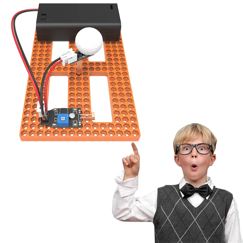 

STEM Kids Toy School Science Toy DIY Induction Lamp Children Educational Science Toys Kit Learning Education Toys for Children