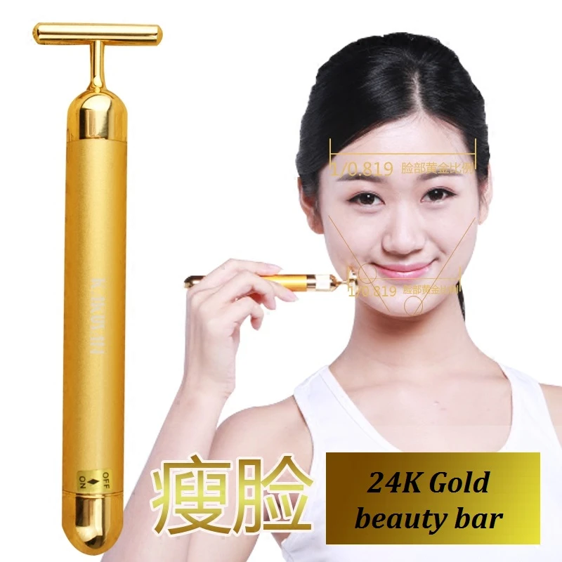 Japanese Quality Beauty Instrument 24k Golden Y Type Beauty Bar Skincare Tool Face Lift Massager Body Shaping Tools Anti Wrinkle Wrinkle Wrinkles Facewrinkle Massager Aliexpress