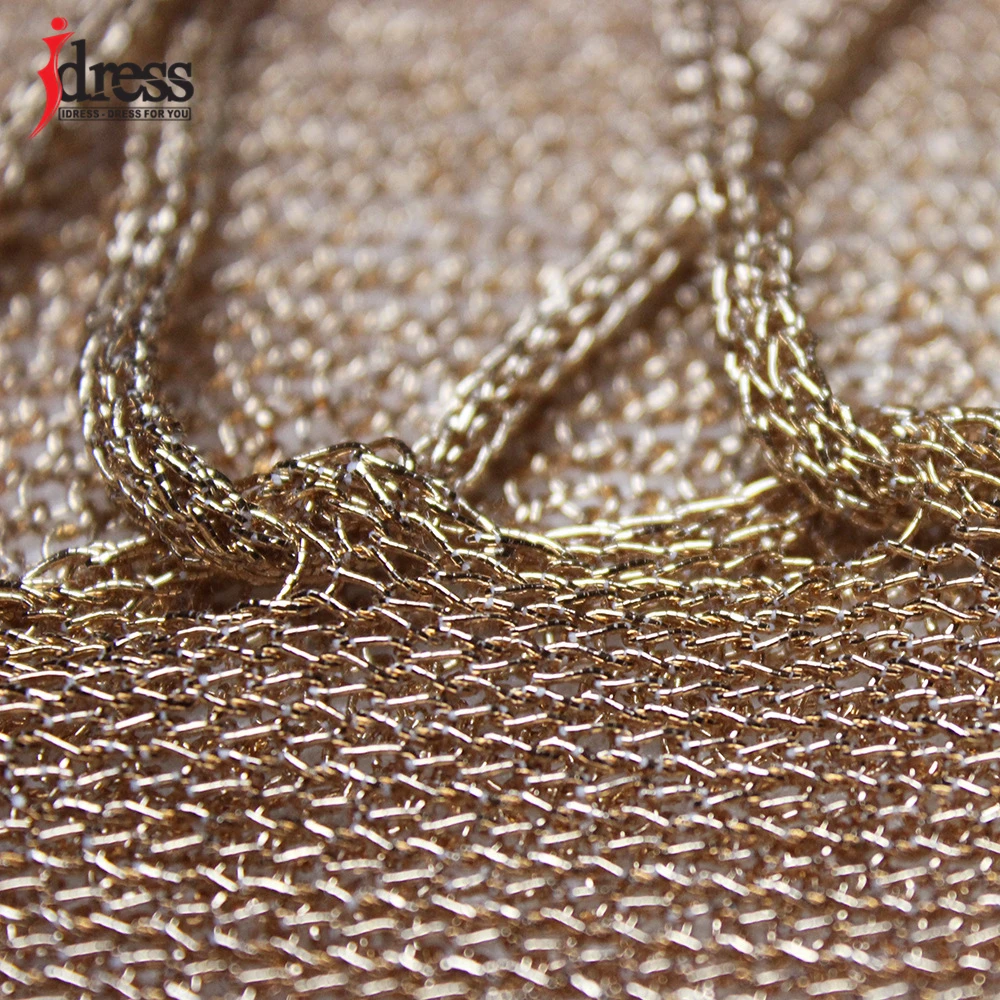 IDress Big Size Rose Gold Women Casual Sleeveless Hollow Out Golden Women Beach Dresses Deep V Neck Lace Up Tank Dress Vestidos (4)